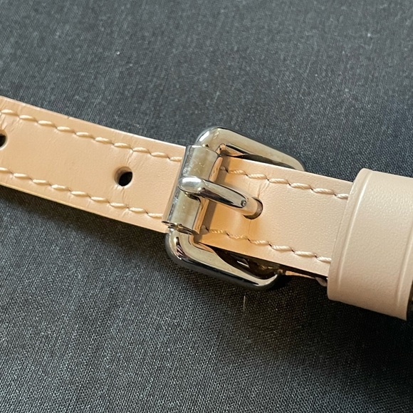 Louis Vuitton/ Dune colored strap with silver hardware. - Picture 7 of 12